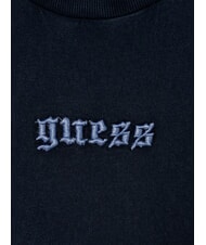 GUESS KIDS Tricou supradimensionat cu m&acirc;necă scurtă pentru copii smartblue - Tricou copil - 3