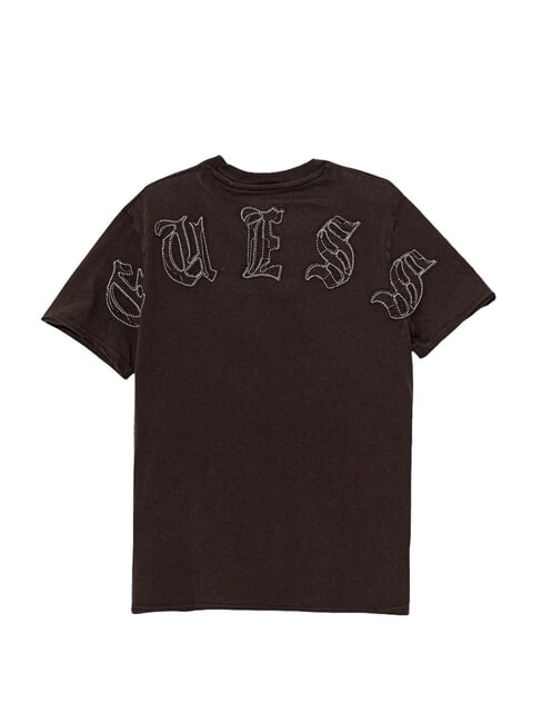 KIDS Tricou supradimensionat cu m&acirc;necă scurtă pentru copii brownie cu ciocolată - Tricou copil