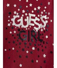 GUESS KIDS Tricou cu m&acirc;necă lungă pentru fete, cu imprimeu roșu de sală de bal - Tricou copil - 3