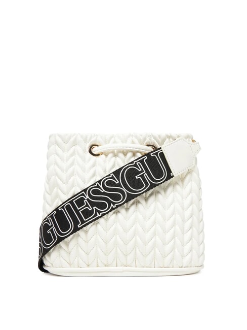 GIRLS Geantă mică matlasată tip buzunar cremwhi - Genți femei