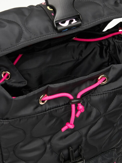 GIRLS PADDED Rucsac matlasat cu logo-uri colorate jetbla - Genți femei