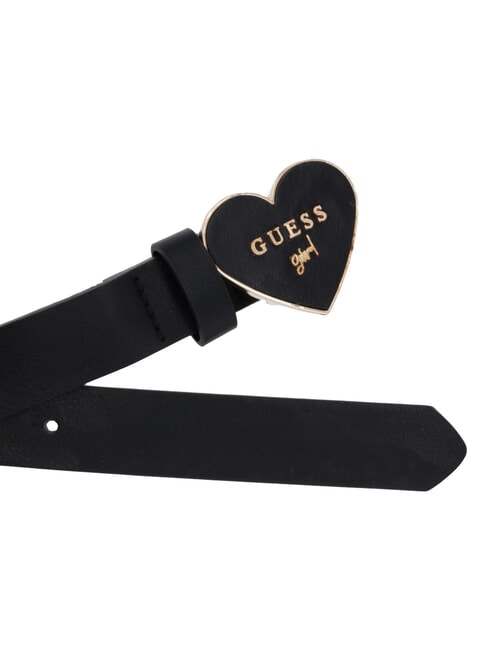 KIDS MINI ME Curea pentru fete cu cataramă cu inimă jetbla - Curele pentru copii