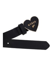 GUESS KIDS MINI ME Curea pentru fete cu cataramă cu inimă jetbla - Curele pentru copii - 3