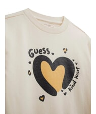 GUESS KIDS MINI ME trening pentru fete cu hanorac și pantaloni cremwhi - Treninguri pentru copii - 3