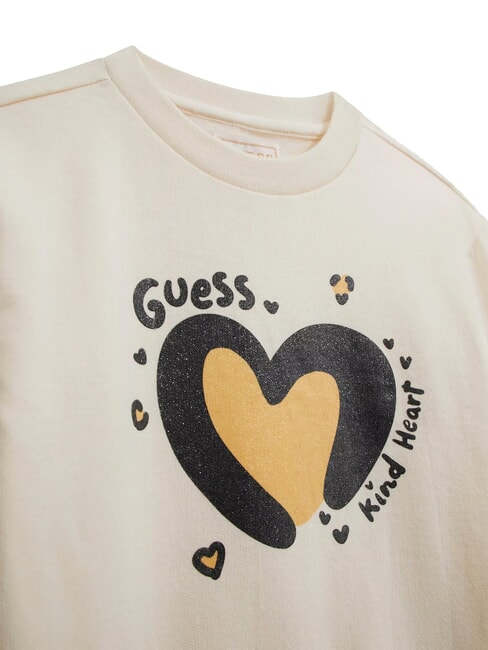 KIDS MINI ME trening pentru fete cu hanorac și pantaloni cremwhi - Treninguri pentru copii