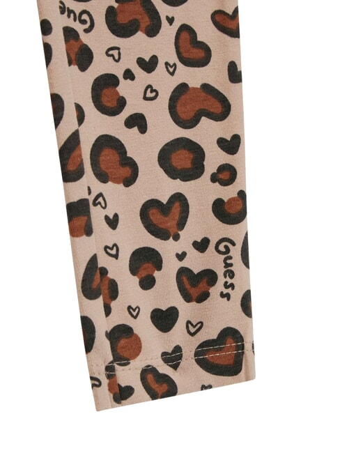 KIDS MINI ME trening pentru fete cu hanorac și pantaloni cremwhi - Treninguri pentru copii