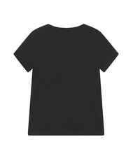 GUESS KIDS Tricou cu imprimeu logo triunghi negru jet cu &icirc;ngheț g - Tricou copil - 2