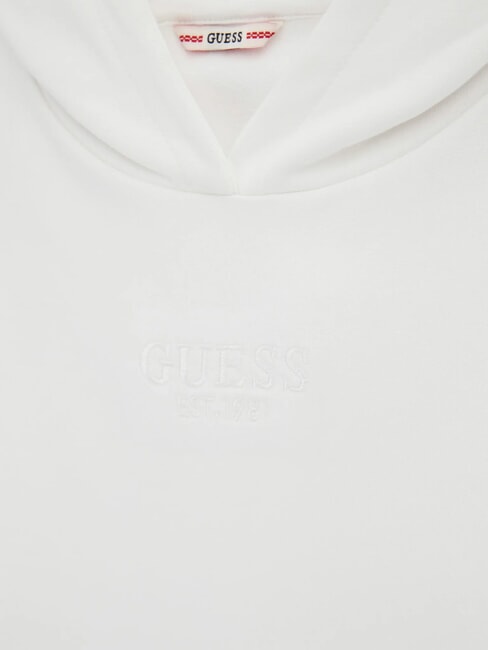 KIDS Hanorac cu buzunar alb purpuriu - Hanorac pentru bebeluși