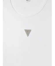 GUESS KIDS MINI ME  alb purpuriu - Tricou copil - 3