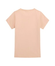 GUESS KIDS MINI ME Tricou cu m&acirc;necă scurtă pentru fete, cu broderie nisip palid - Tricou copil - 2