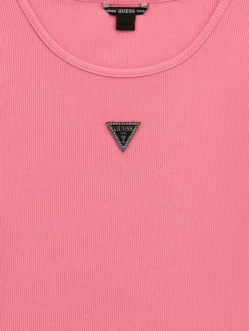 KIDS MINI ME  roz jeleu - Tricou copil