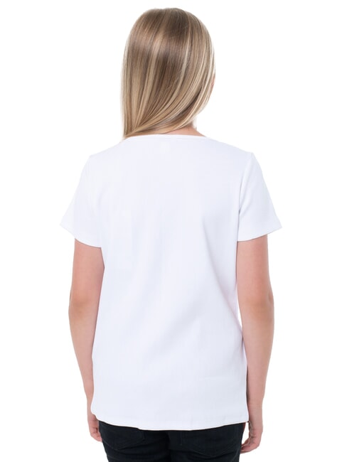 KIDS MINI ME  alb purpuriu - Tricou copil
