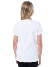 GUESS KIDS MINI ME  alb purpuriu - Tricou copil - 5