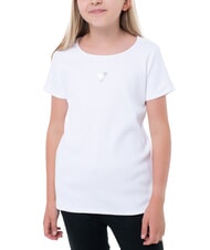 GUESS KIDS MINI ME  alb purpuriu - Tricou copil - 4
