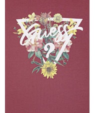 GUESS KIDS Tricou cu imprimeu floral pentru fete slush de zmeură - Tricou copil - 3