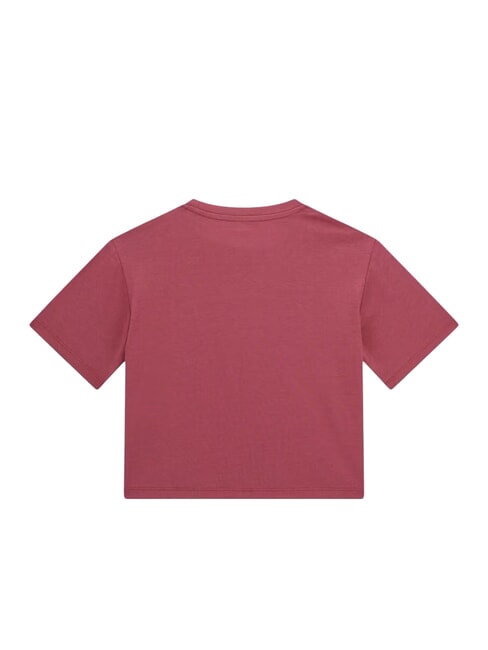 KIDS Tricou cu imprimeu floral pentru fete slush de zmeură - Tricou copil