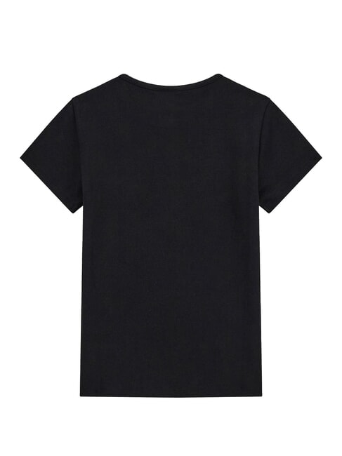 KIDS MINI ME Tricou cu m&acirc;necă scurtă pentru fete cu strasuri jetbla - Tricou copil