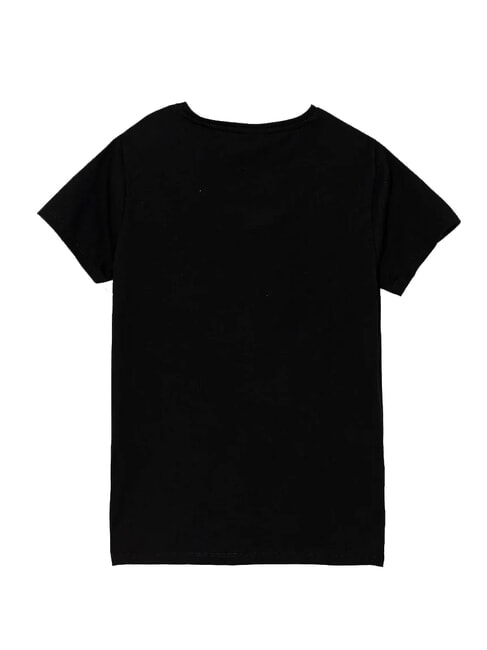 KIDS MINI ME Tricou cu m&acirc;necă scurtă pentru fete, cu broderie jetbla - Tricou copil