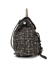 GUESS GIRLS TWEED Rucsac din material textil cu buzunare jetbla - Genți femei - 3