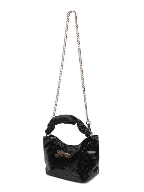 GIRLS SEQUINS Geantă mini cu paiete jetbla - Genți femei