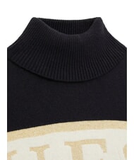 GUESS KIDS Pulover cu guler &icirc;nalt și logo jetbla - Pulovere pentru copii - 3