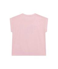 GUESS KIDS Tricou cu m&acirc;necă scurtă și paiete - Tricou copil