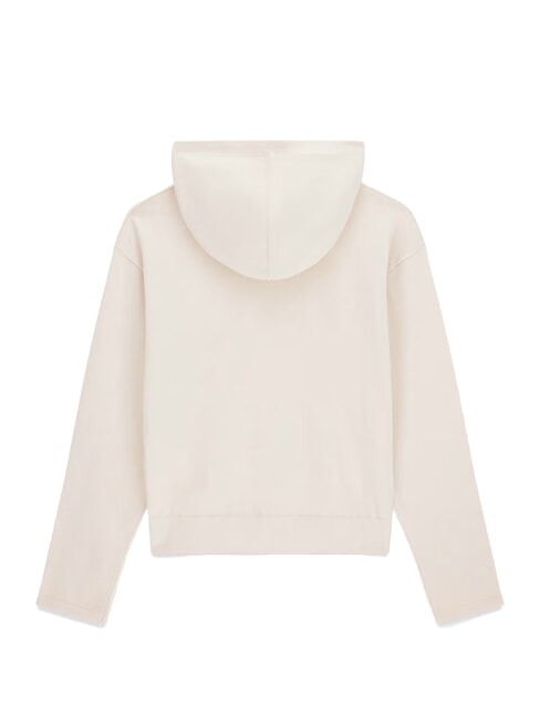 KIDS Hanorac cu broderie cu logo Nisip toscan - Hanorac pentru bebeluși