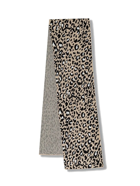 KIDS Set pălărie și eșarfă leopard elegant - Pălărie pentru copii