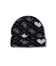 GUESS KIDS Set pălărie și eșarfă 4 g jacquard negru - Pălărie pentru copii - 3
