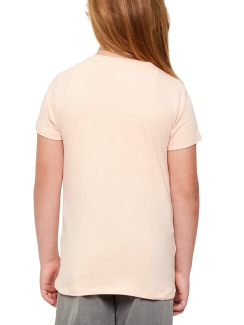 KIDS Tricou imprimat roz fericit - Tricou copil