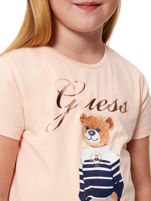 KIDS Tricou imprimat roz fericit - Tricou copil