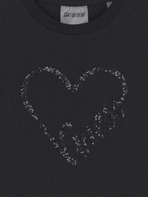 KIDS MINI ME Tricou din bumbac cu paiete jetbla - Tricou copil