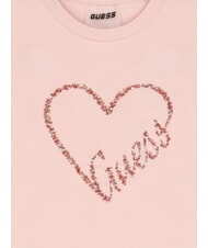 GUESS KIDS MINI ME Tricou din bumbac cu paiete dolly roz - Tricou copil - 2
