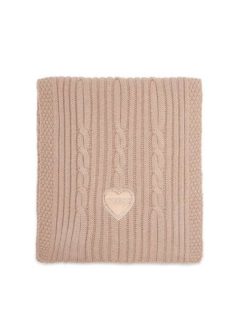 KIDS Eșarfă pentru fetiță cu inimă umbră de piele - Eșarfă pentru copii