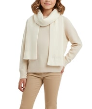 GUESS KIDS Eșarfă cu nervuri cremwhi - Eșarfă pentru copii - 2