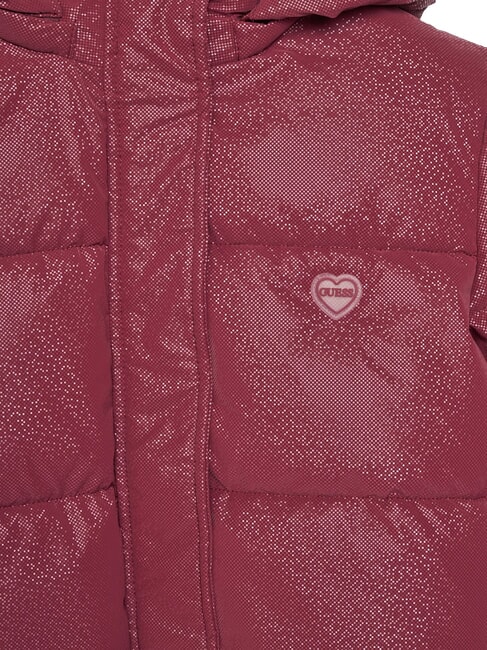 KIDS MINI ME Jachetă căptușită cu puf și glugă roșu de sală de bal - Jachete pentru copii