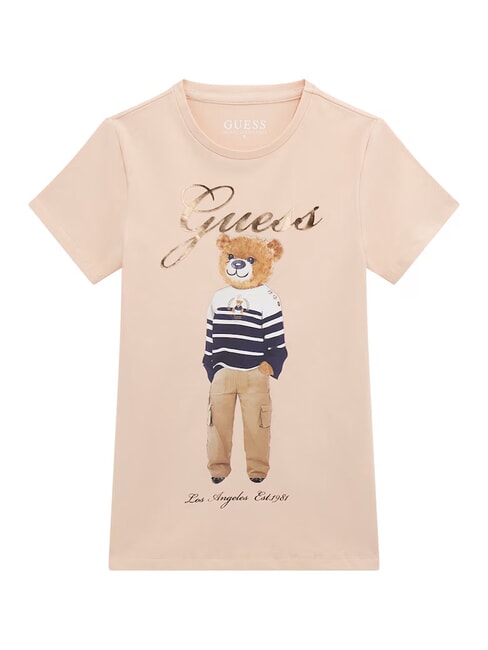 KIDS Tricou imprimat roz fericit - Tricou copil