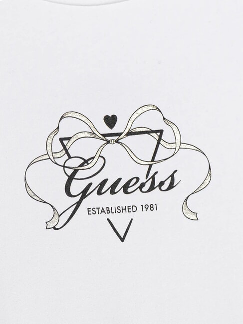 KIDS Tricou cu m&acirc;necă scurtă pentru fete alb purpuriu - Tricou copil