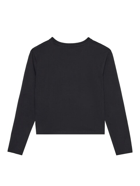 KIDS Tricou cu m&acirc;necă lungă și ursuleț de pluș jetbla - Tricou copil