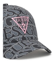 GUESS KIDS Șapcă de baseball logo imprimat negru - Pălărie pentru copii - 3