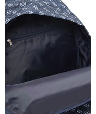 GUESS GIRL Rucsac din material textil cu logo 4g blue aop - Genți femei - 5