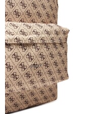 GUESS GIRL Rucsac din material textil cu logo 4g aop bej alb - Genți femei - 4