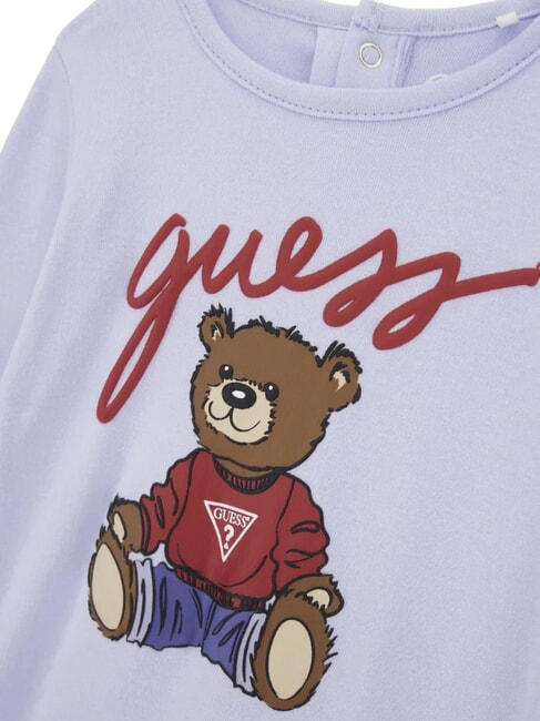 KIDS MINI ME Salopă pentru bebeluși din bumbac cerul arctic - Salopete și ținute pentru bebeluși