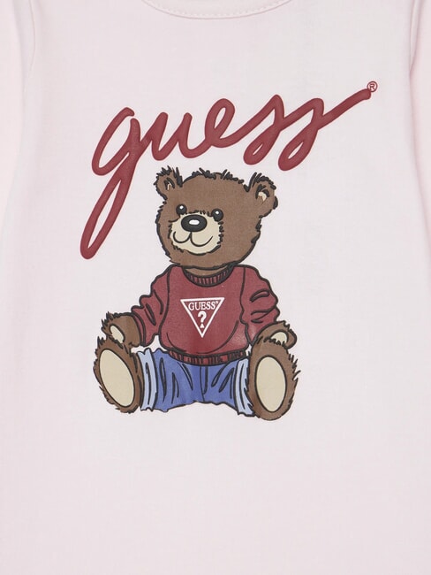 KIDS MINI ME Salopă pentru bebeluși din bumbac balet roz - Salopete și ținute pentru bebeluși