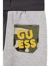 GUESS KIDS MINI ME set trening cu glugă și pantaloni combinație de nuanțe de gri - Salopete și ținute pentru bebeluși - 5