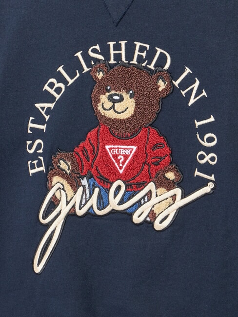 KIDS ACTIVE Hanorac cu guler rotund pentru fete smartblue - Hanorac pentru bebeluși