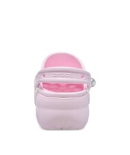 CROCS CLASSIC PLATFORM Papuci de damă cu saboți lapte roz - Pantofi femei - 5