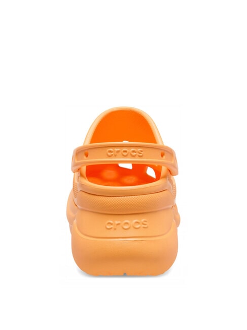 CLASSIC BAE Papuci sabot groși portocală - Pantofi femei