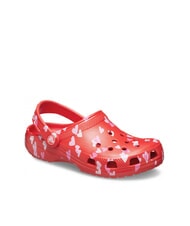 CROCS CLASSIC VDAY Papuci de damă cu saboți roșu-cireș - Pantofi unisex - 2