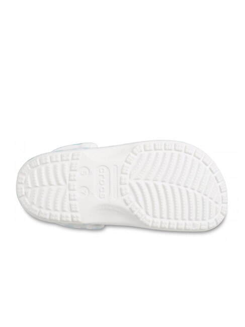 CLASSIC GINGHAM Papuci sabot imprimați pentru femei alb/albastru - Pantofi femei